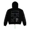 Lunar New Year Limited Arrow Hooded Sports Loose Fit Svart