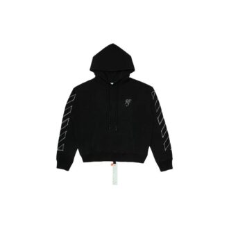 Lunar New Year Limited Arrow Hooded Sports Loose Fit Svart