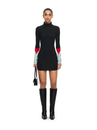 Lycra Color Insert minikjole
