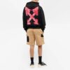 Marker Over Hoodie «Svart»