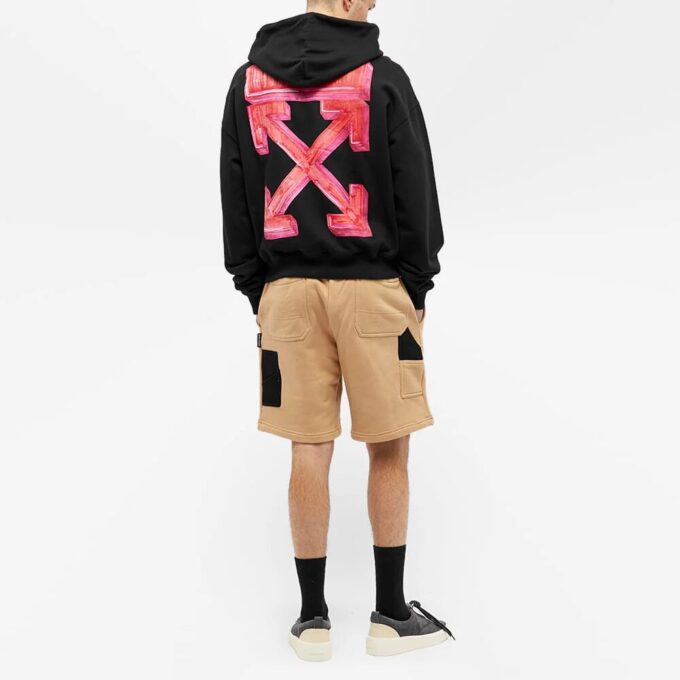 Marker Over Hoodie «Svart»