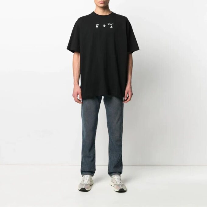 Marker Over Tee «Svart/Hvit»