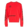 MENS SS19 «Impressionism» Rundhalset bomulls-logo-genser Rød