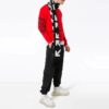 MENS SS19 «Impressionism» Rundhalset bomulls-logo-genser Rød