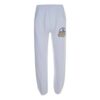 Micro Mark gummistropp med trykk, athleisure, uformelle sportsbukser, standardversjon, hvit