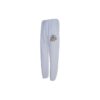 Micro Mark gummistropp med trykk, athleisure, uformelle sportsbukser, standardversjon, hvit