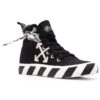Mid-Top Vulcanized canvas Sneaker «Black White»