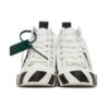 Mid-Top vulkanisert canvas-Sneaker «White Green Black»