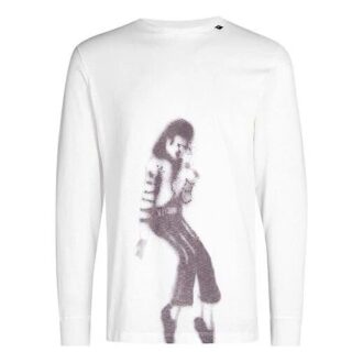MJ Printing Langermet Løs Hvit