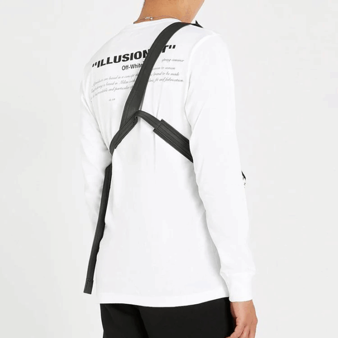 MJ Printing Langermet Løs Hvit