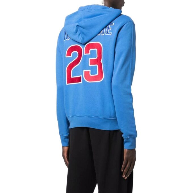 Mlb Chicago Cubs bomulls-jersey-hettegenser «Blå»