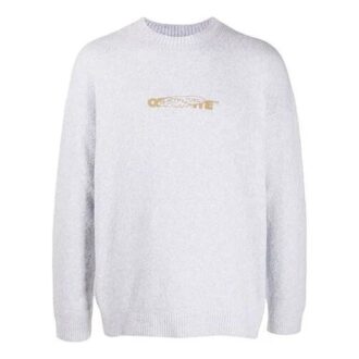 Mønster Minimalistisk genser Grå