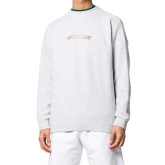 Mønster Minimalistisk genser Grå