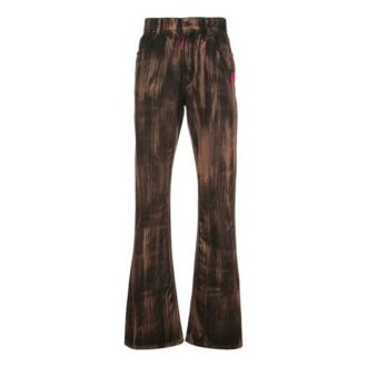 Mønstertrykk Casual jeans Slim Fit-versjon Gul