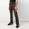 Mønstertrykk Casual jeans Slim Fit-versjon Gul