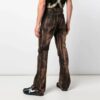 Mønstertrykk Casual jeans Slim Fit-versjon Gul