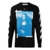 Mona Lisa langermet T-skjorte «Black»