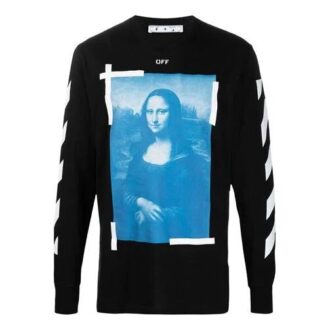 Mona Lisa langermet T-skjorte «Black»