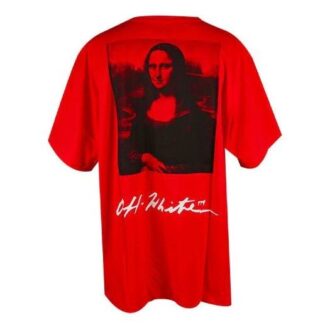 Mona Lisa Oversized T-skjorte «Rød»