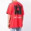 Mona Lisa Oversized T-skjorte «Rød»