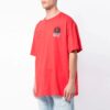Mona Lisa Oversized T-skjorte «Rød»