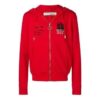 Mona Lisa Zip Up Hoodie «Red»