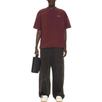 Moon Arrow Skate bomulls-T-skjorte «Red Purple»