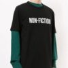 Non-Fiction Alfabet-trykk Svart