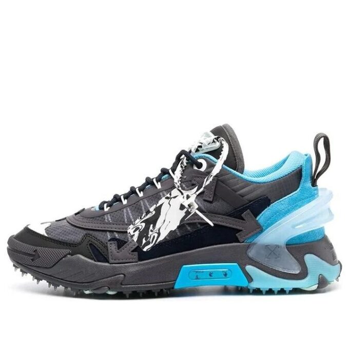 Odsy-2000 Sneakers «Black Blue»