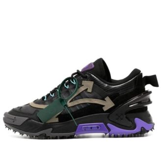 Odsy-2000 Sneakers «Black Purple»