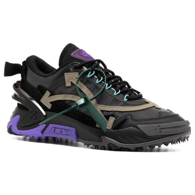 Odsy-2000 Sneakers «Black Purple»