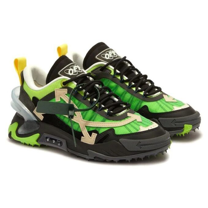 Odsy-2000 Sneakers «Green Black»