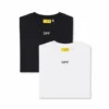 Off Stamp 2-pakk T-skjorte S/S