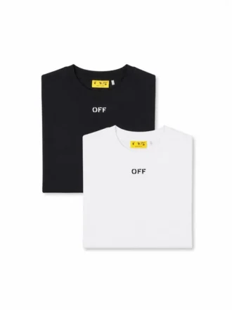 Off Stamp 2-pakk T-skjorte S/S