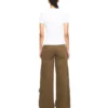Off Stamp Ribbed Basic T-skjorter
