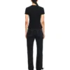 Off Stamp Ribbed Basic T-skjorter