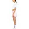 Off Stamp Ribbed Cropped T-skjorte