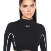Off Stamp sømløs crop top