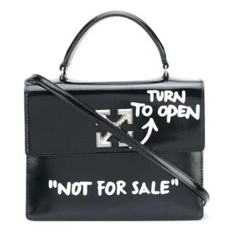 Off-White 2.8 Jitney svart håndveske