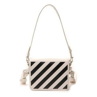 Off-White 20-serien skinnhåndveske Hvit