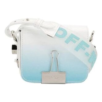 Off-White 20 vår/sommer Flip skulderveske Blå
