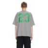 Off-White 23 Varsity Skate Shorts-sleeve T-shirt «Melange Grey»