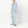 Off-White 3D Diag Knit Hoodie «Pale Blue»