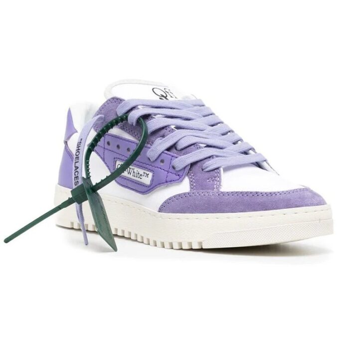 Off-White 5.0 lave Sneakers «Purple White»