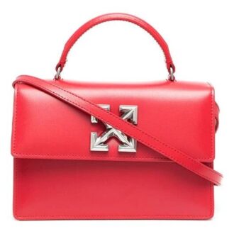 Off-White Arrow Mini-håndveske Rød