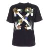 Off-White Arrow Printing kortærmet svart