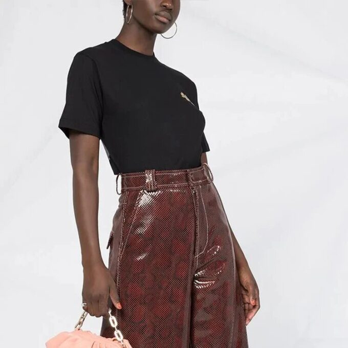 Off-White Arrow Printing kortærmet svart
