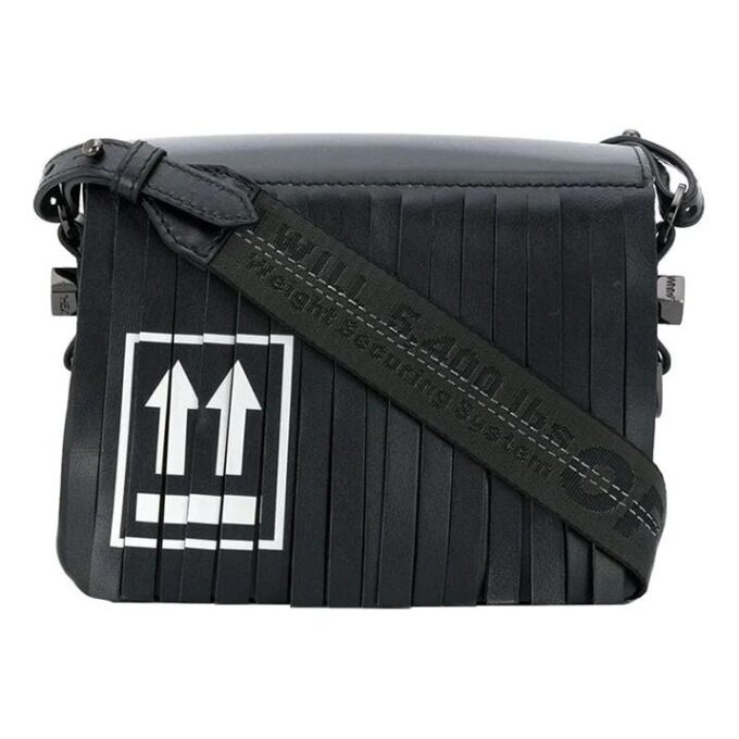 Off-White Arrow skulderveske svart
