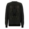 Off-White Arrow-trykk Rundhalset sports-hettegenser Slim Fit-versjon Grå