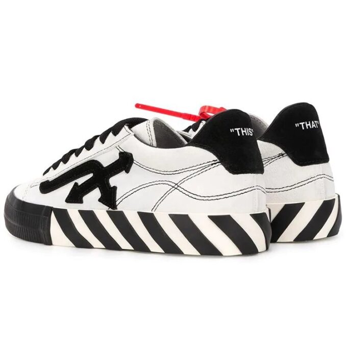 Off-White Arrow Vulcanized hvit
